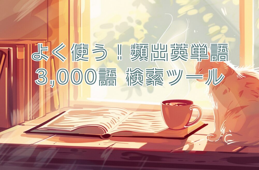 よく使う!頻出英単語3,000語 検索ツール