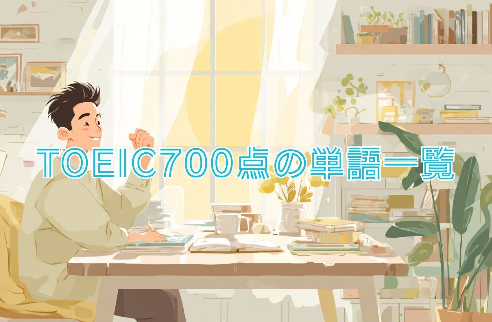 TOEIC700点の単語一覧
